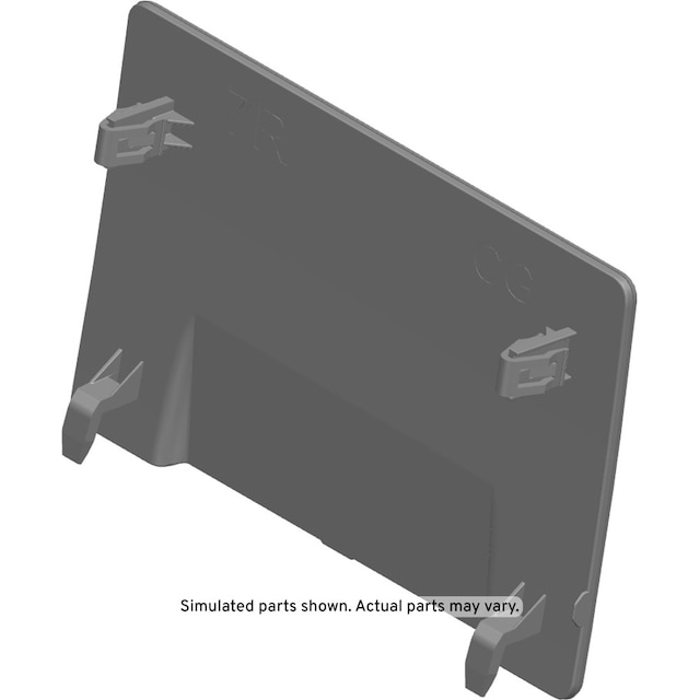 GM Genuine Parts Black Passenger Side Rocker Panel Front Molding Access Hole Cover
