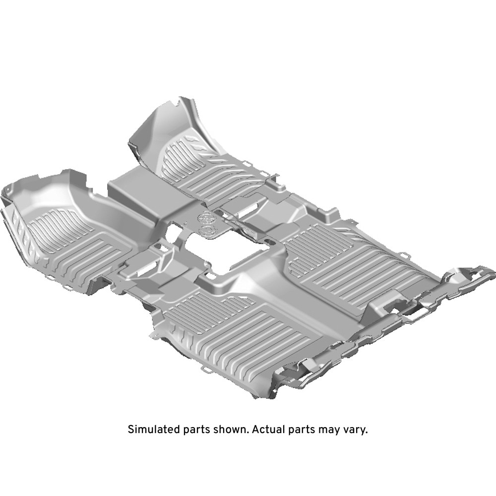 GM Genuine Parts Jet Black Floor Panel Mat
