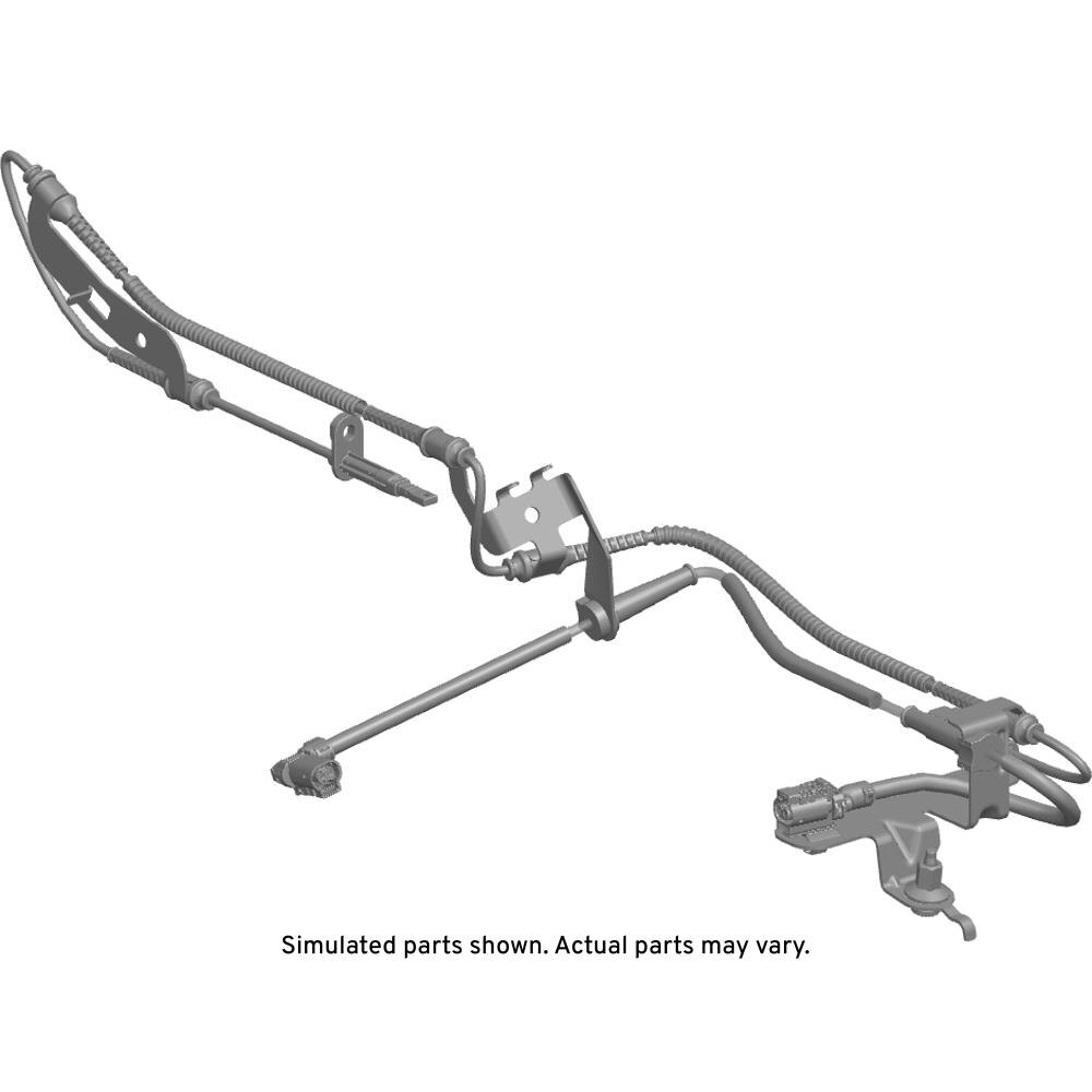 GM Genuine Parts Front Driver Side Wheel Speed Sensor Wiring Harness