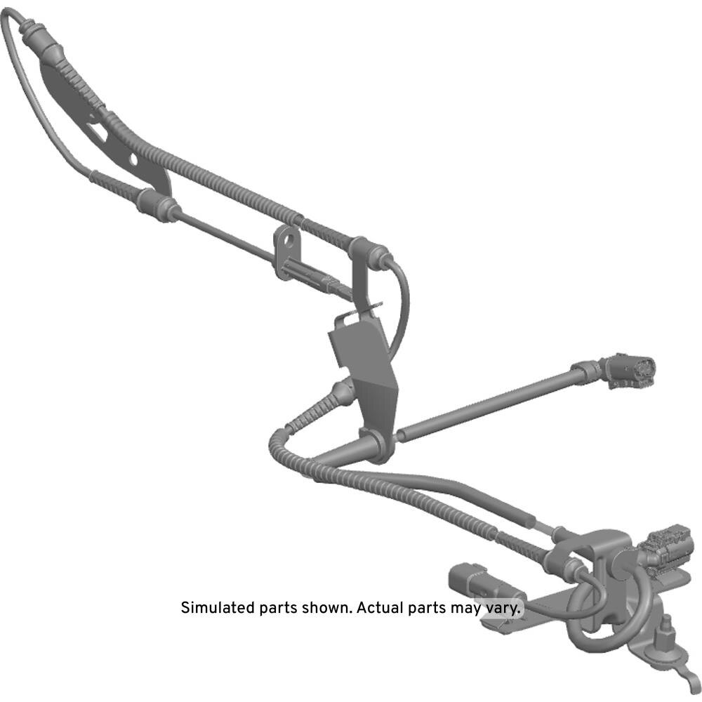 GM Genuine Parts Front Passenger Side Wheel Speed Sensor Wiring Harness