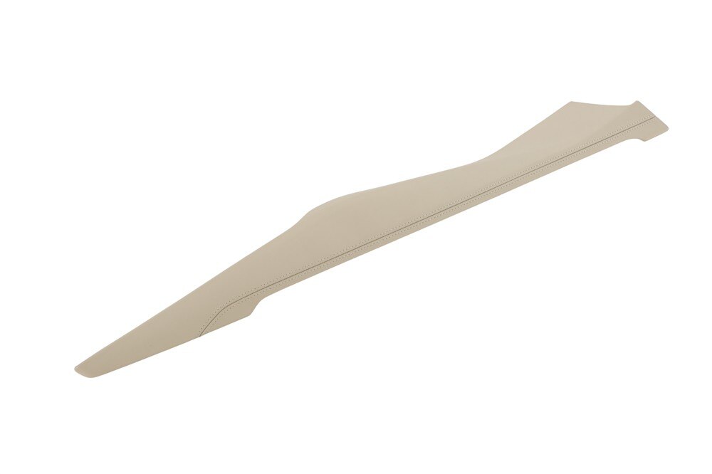 GM Genuine Parts Whisper Beige Rear Floor Console Front Drivers Side Trim Upper Panel