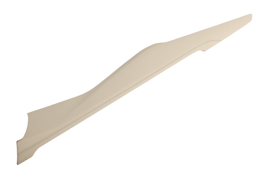 GM Genuine Parts Whisper Beige Rear Floor Console Front Passengers Side Trim Upper Panel