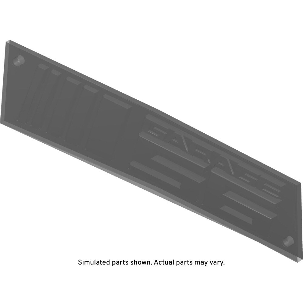GM Genuine Parts Front Fender Vehicle Name Plate