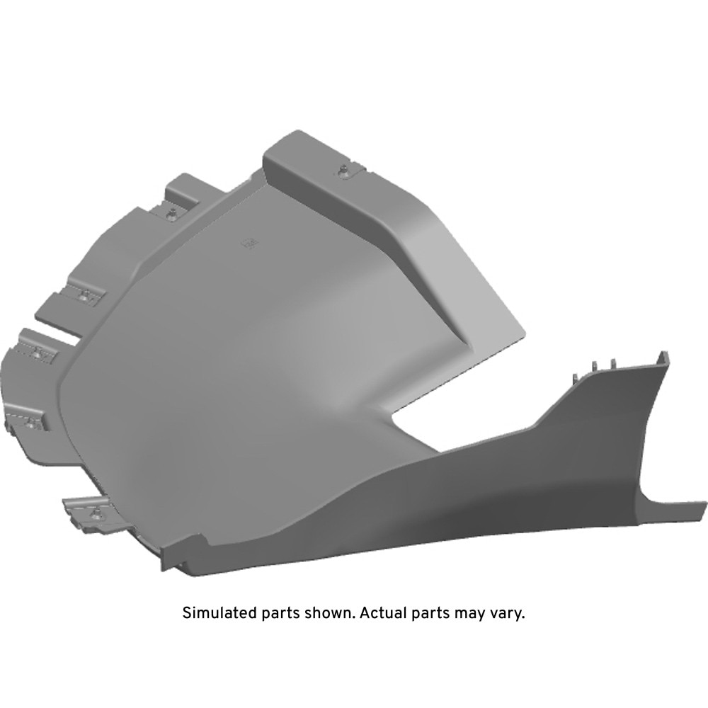 GM Genuine Parts Front Bumper Driver Side Lower Fascia