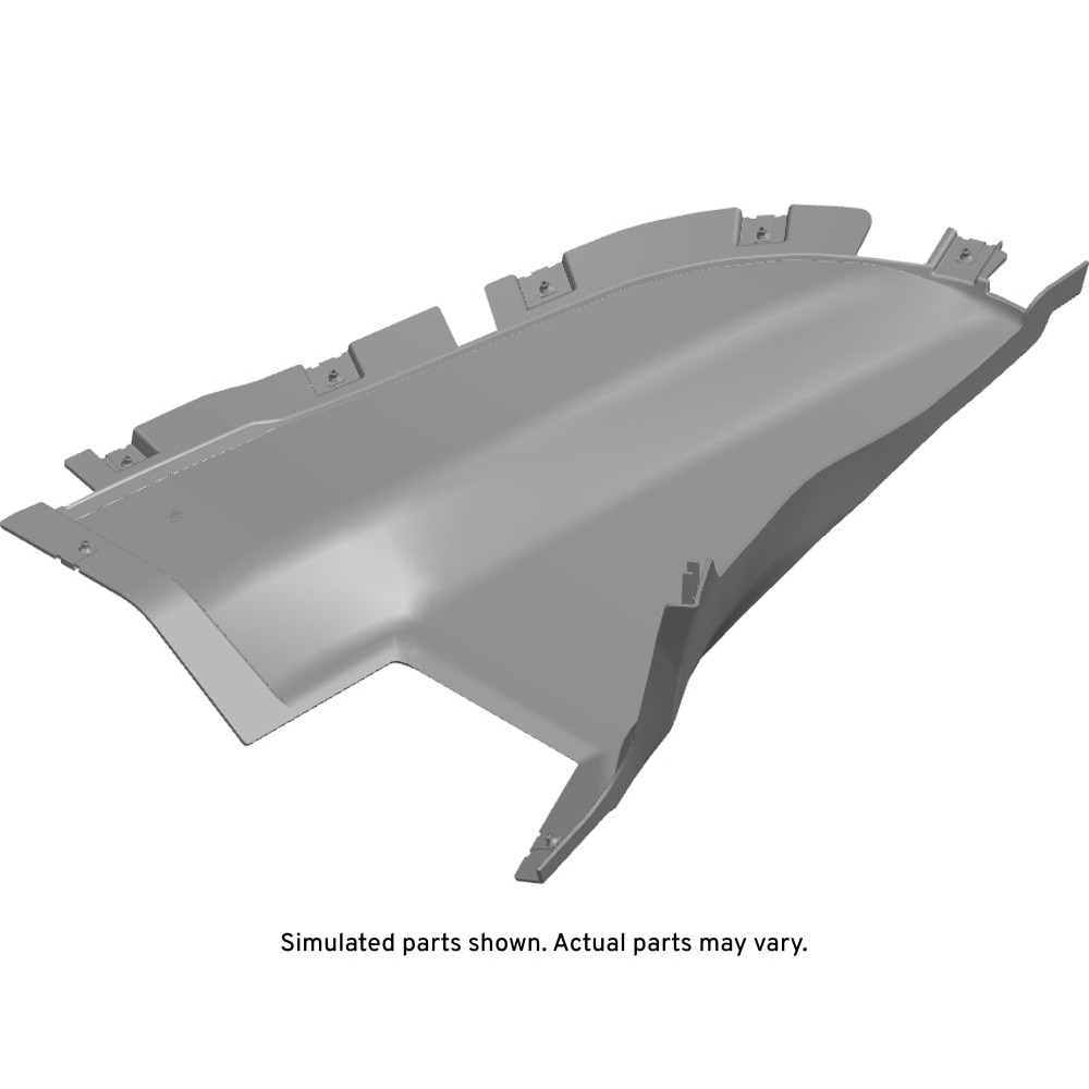 GM Genuine Parts Front Bumper Passenger Side Lower Fascia
