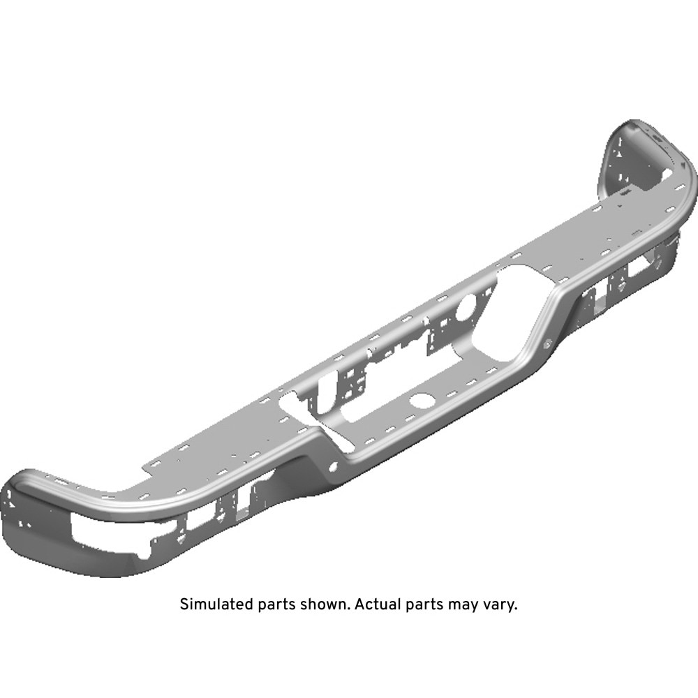 GM Genuine Parts Rear Bumper Impact Bar