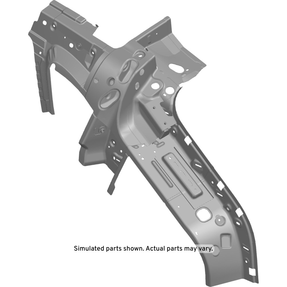 GM Genuine Parts Driver Side Back Body Pillar Inner Upper Panel