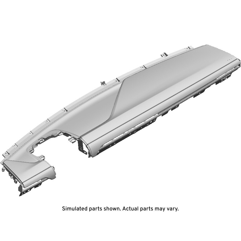 GM Genuine Parts Phantom Blue Instrument Panel Upper Trim Panel