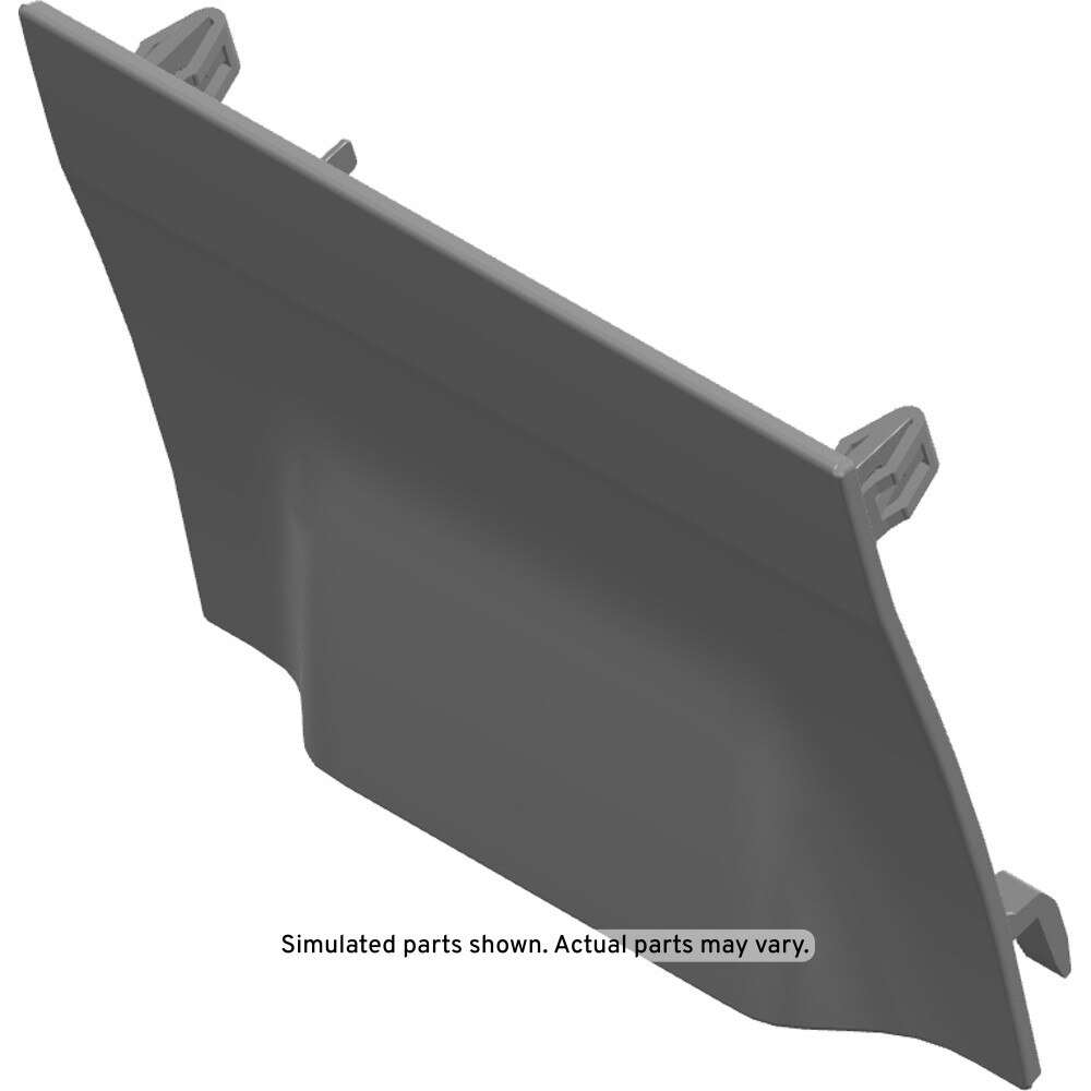GM Genuine Parts Black Rocker Panel Front Drivers Side Molding Access Hole Cover