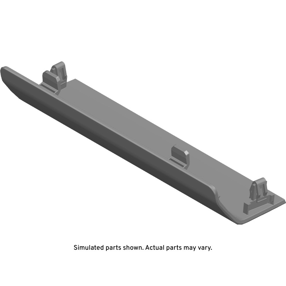 GM Genuine Parts Black Rocker Panel Molding Jacking Opening Front Cover