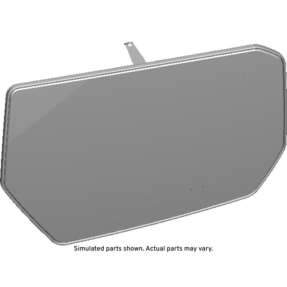 GM Genuine Parts Passenger Side Door Mirror Glass