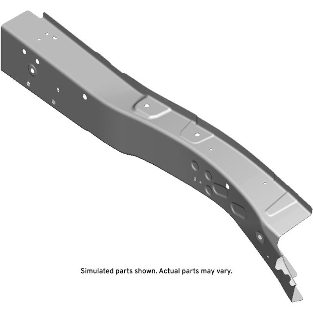 GM Genuine Parts Front Compartment Inner Passenger Side Rail