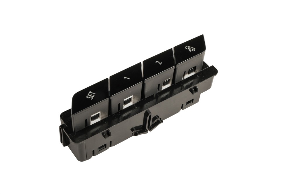 GM Genuine Parts Black Front Drivers Side Seat Adjuster Memory Switch