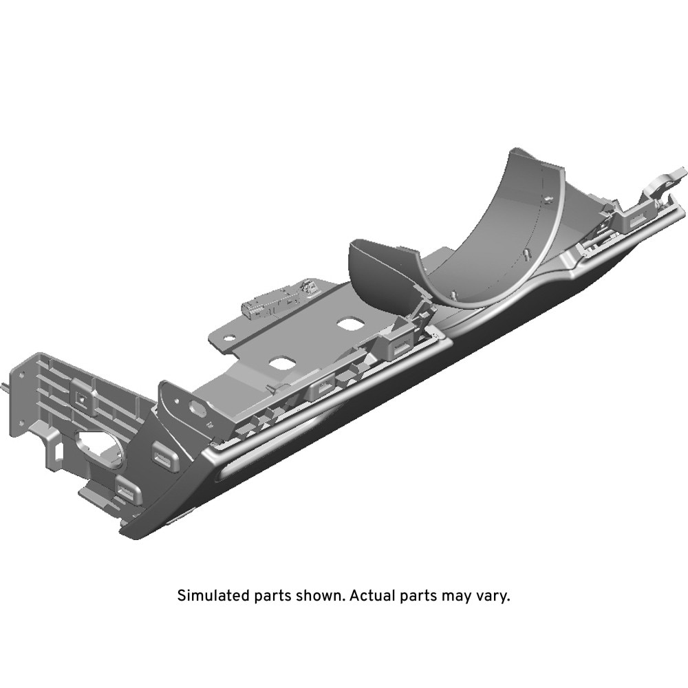 GM Genuine Parts Phantom Blue Instrument Panel Knee Bolster