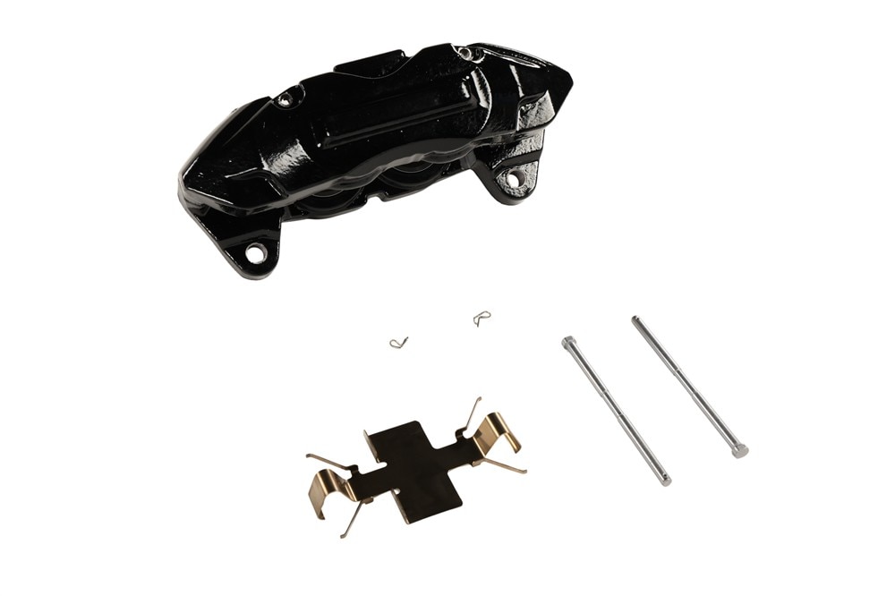 GM Genuine Parts Black Front Driver Side Brake Caliper without Pads And Bracket