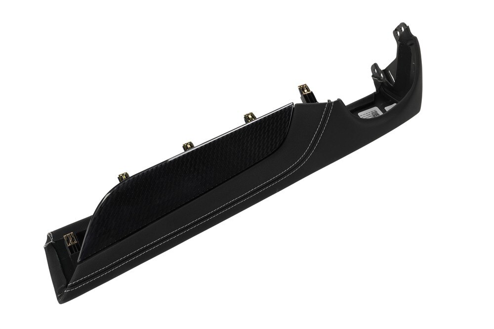 GM Genuine Parts Backen Black Passenger Side Instrument Panel Lower Trim Plate Applique