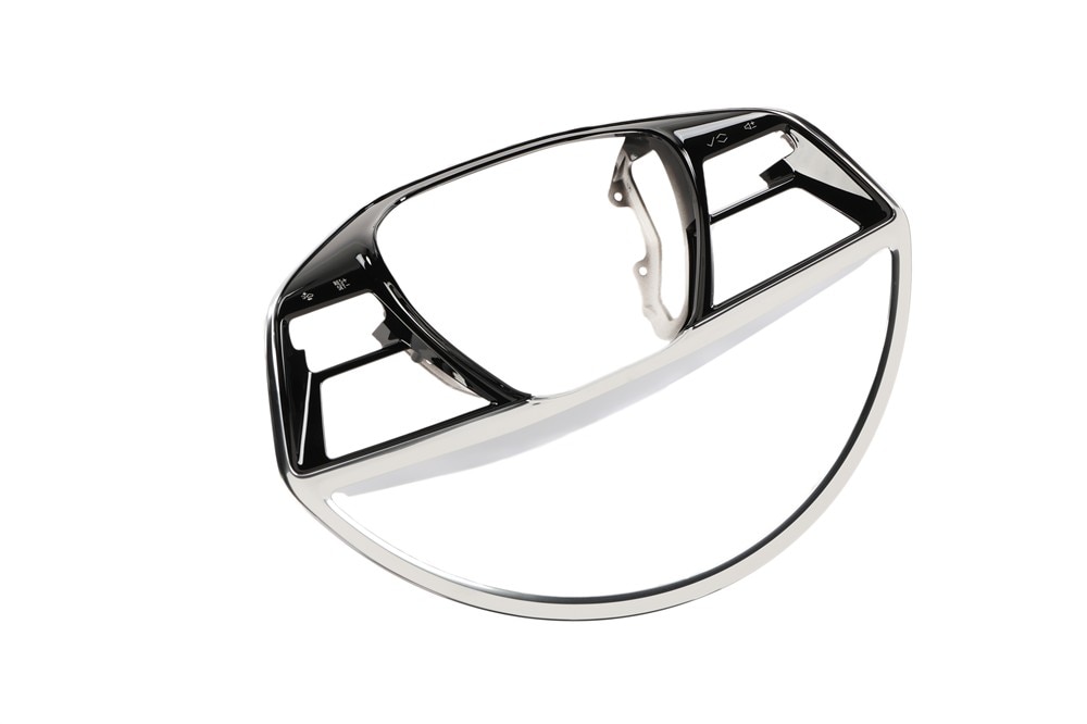 GM Genuine Parts Piano Black Steering Wheel Spoke Cover Applique