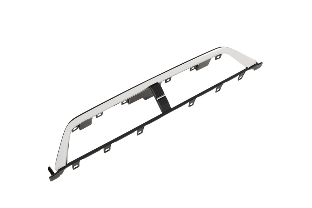 GM Genuine Parts Galvano Silver Instrument Panel Air Outlet Bezel