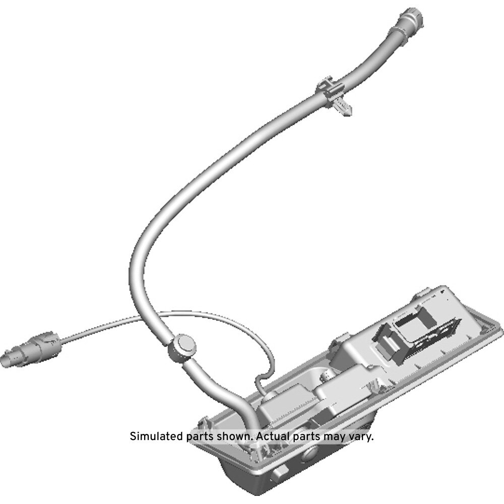 GM Genuine Parts Rear Closure Fixed Handle Applique