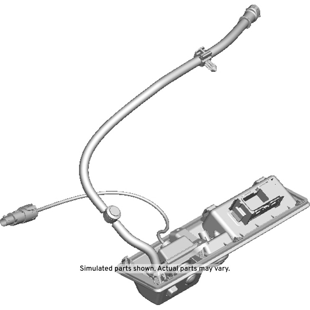 GM Genuine Parts Rear Closure Fixed Handle Applique