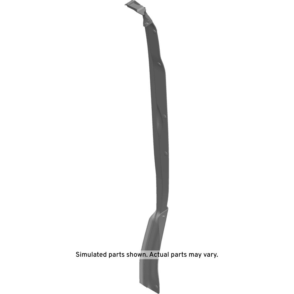 GM Genuine Parts Front Passenger Side Door Front Auxiliary Weatherstrip