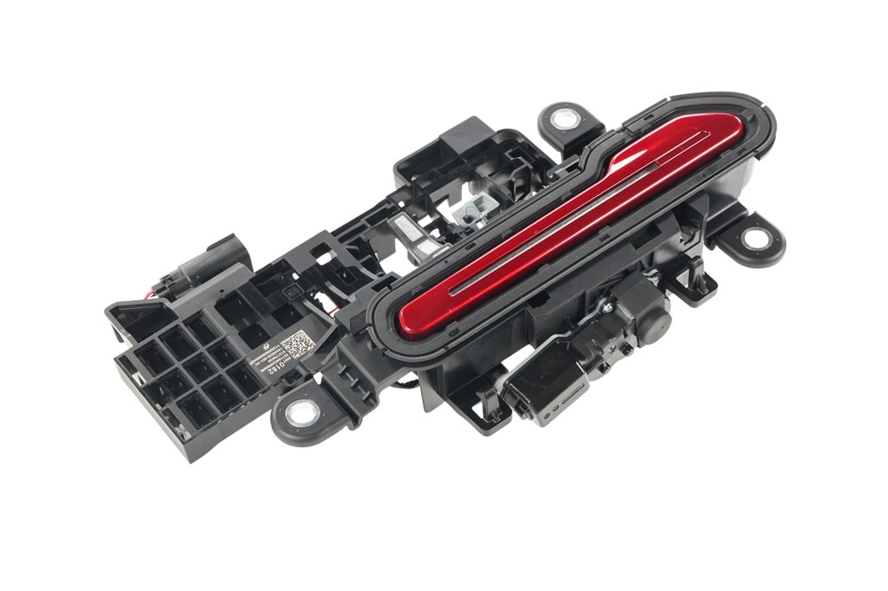 GM Genuine Parts Radiant Red Front Passenger Side Door Outside Handle