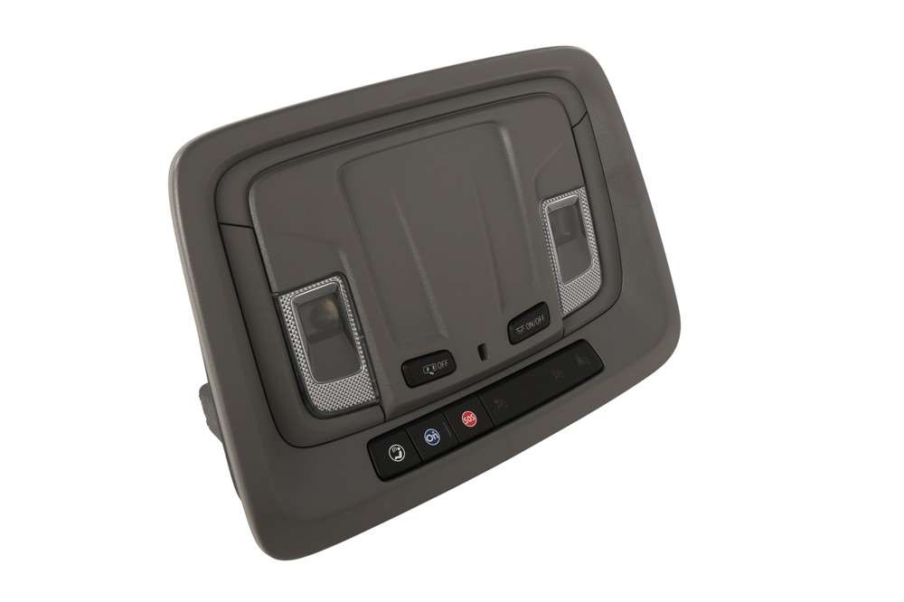 GM Genuine Parts Dark Ash Gray Roof Console