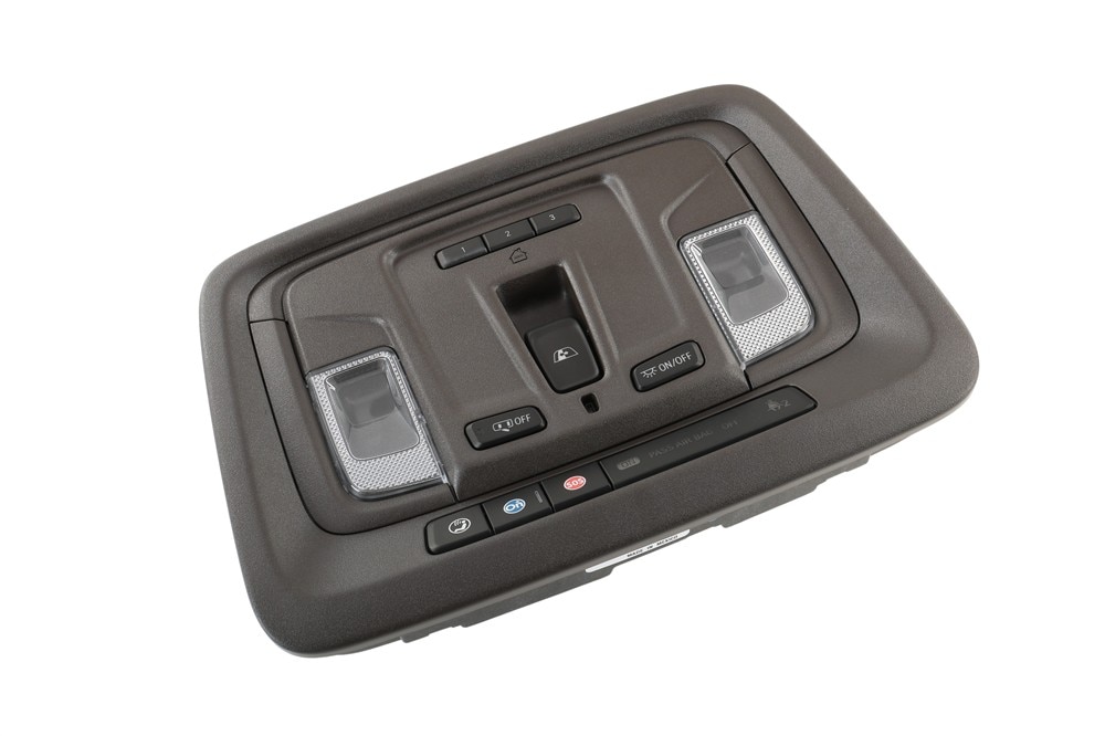 GM Genuine Parts Very Dark Atmosphere Roof Console
