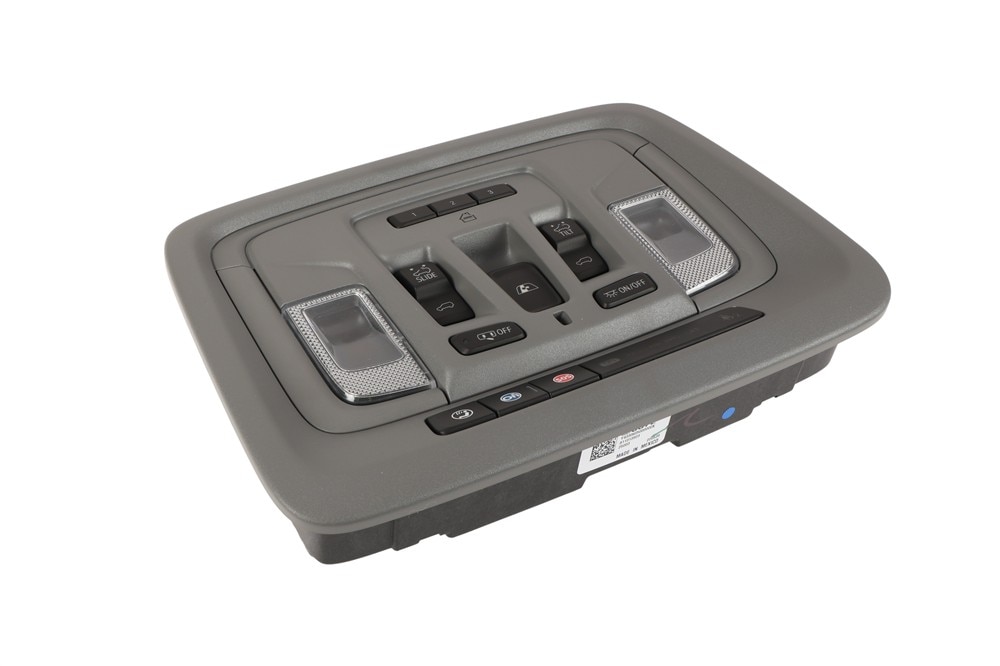 GM Genuine Parts Dark Ash Gray Roof Console
