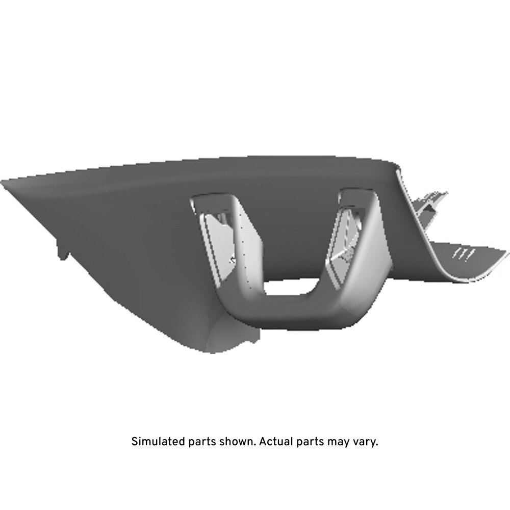 GM Genuine Parts Backen Black Passenger Side Windshield Garnish Molding