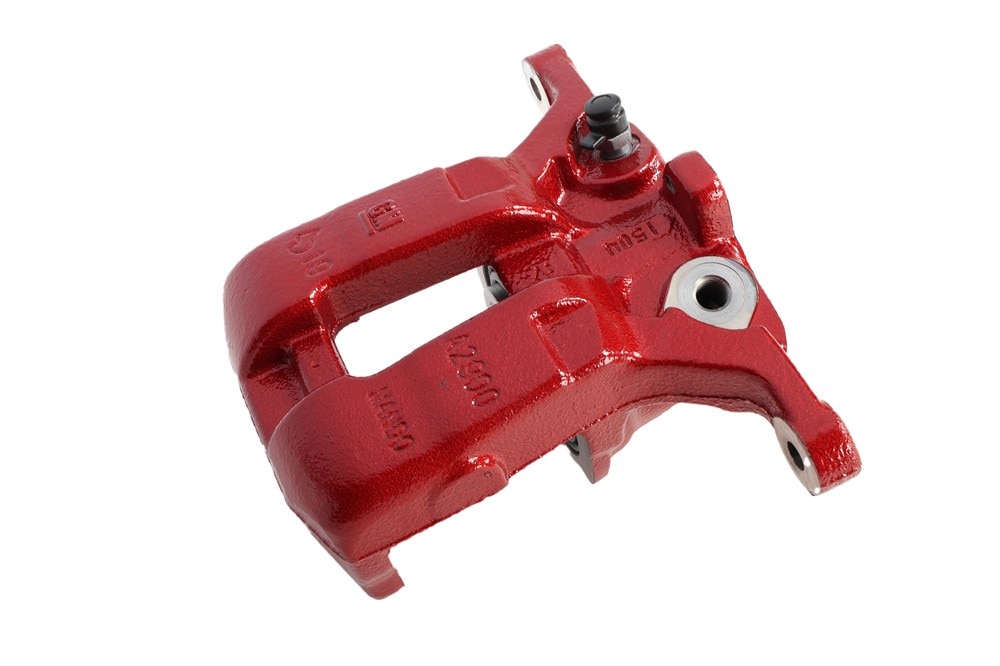 GM Genuine Parts Edge Red Metallic Rear Driver Side Brake Caliper without Brake Pads and Bracket