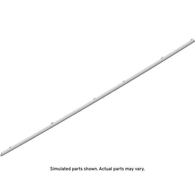 GM Genuine Parts Galvano Silver Passenger Side Instrument Panel Air Outlet Bezel