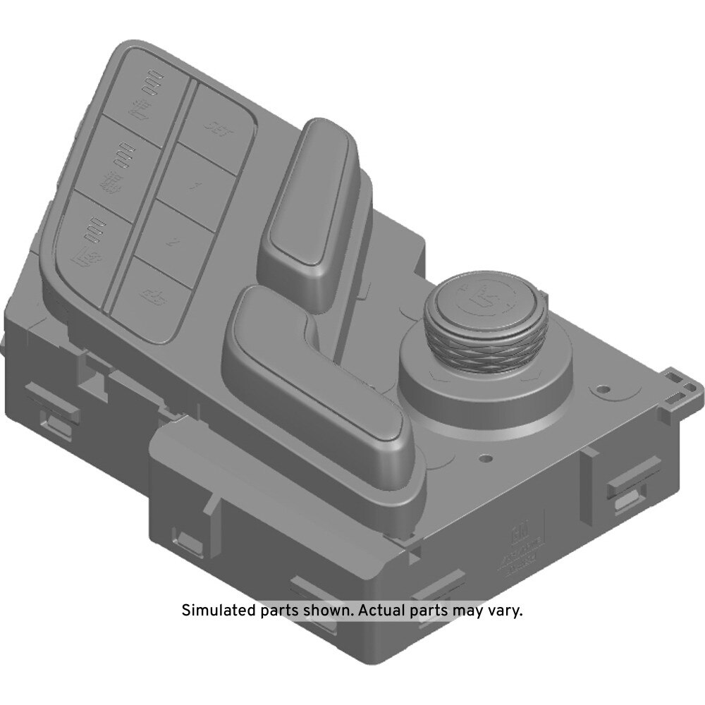 GM Genuine Parts Driver Seat Adjuster Switch