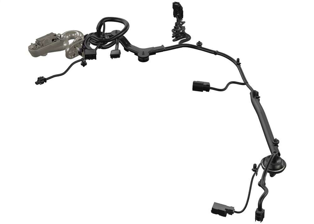 GM Genuine Parts Rear Driver Side Door Wiring Harness
