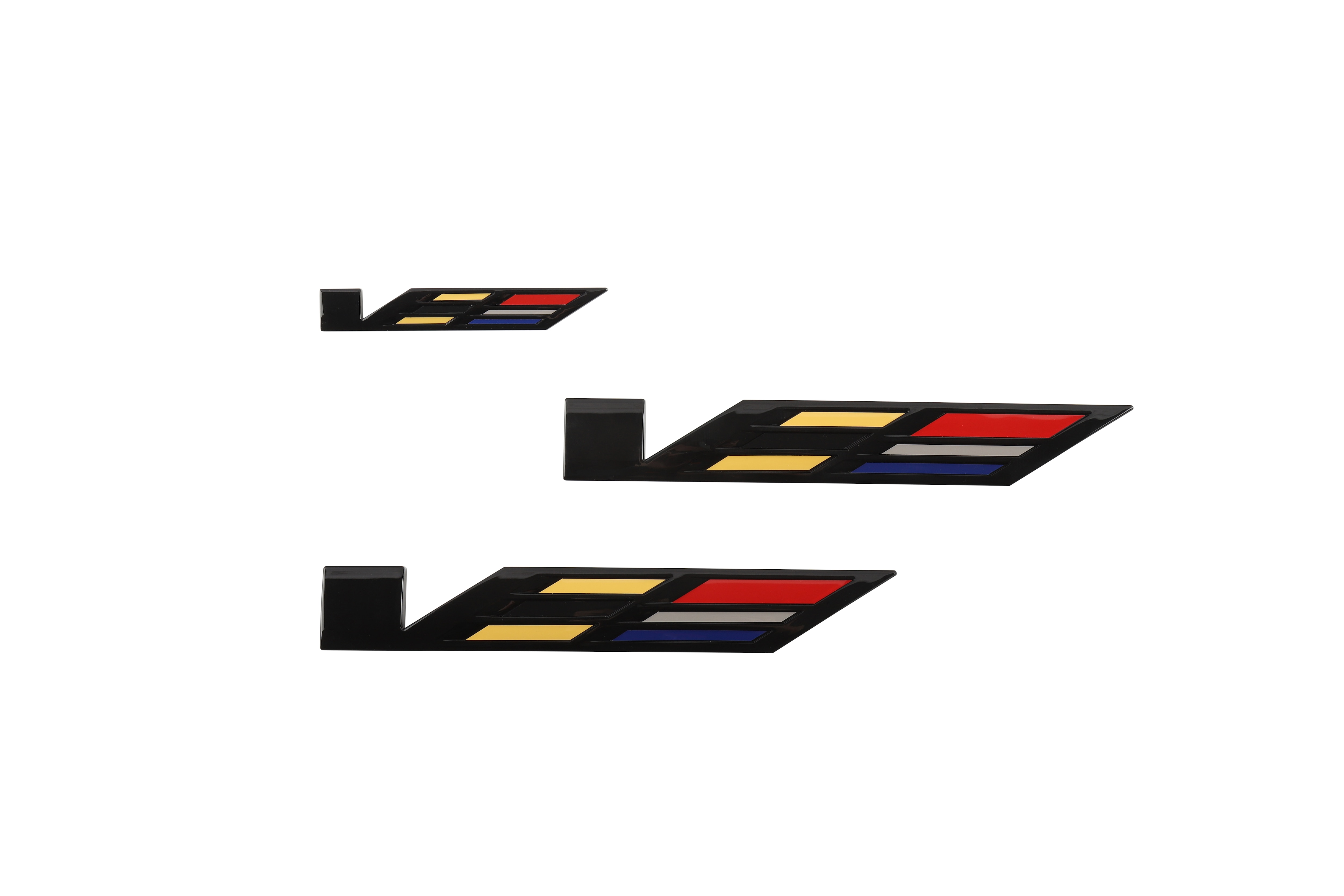 Escalade V-Series Emblems in Black