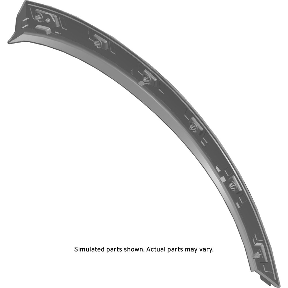 GM Genuine Parts Rear Passengers Side Wheel Opening Molding