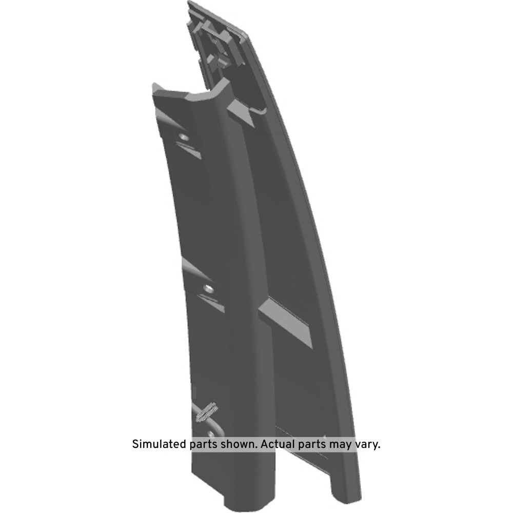 GM Genuine Parts Front Passenger Side Door Window Frame Rear Applique
