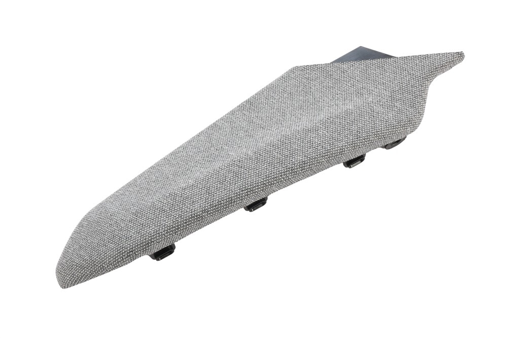 GM Genuine Parts Medium Dark Cinder Front Floor Console Passenger Side Lower Applique