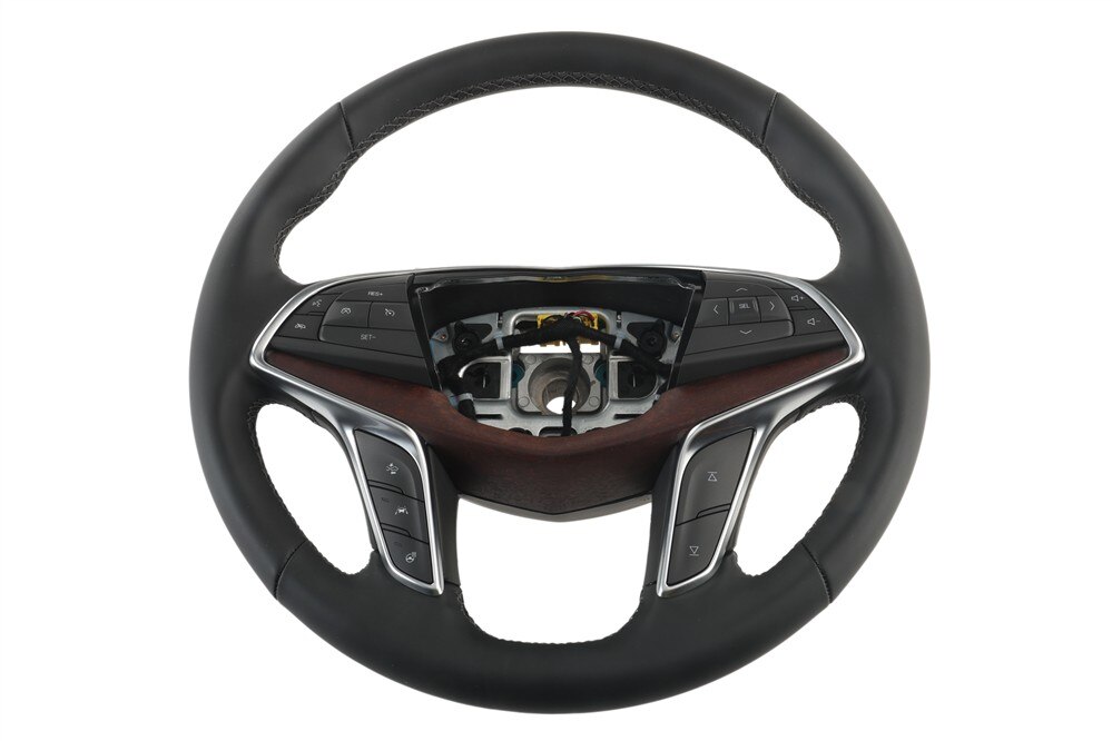 GM Genuine Parts Natural Sapele Steering Wheel