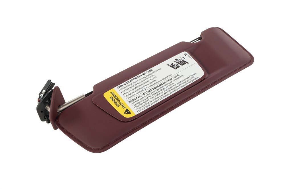 GM Genuine Parts Renaissance Red Driver Side Sunshade