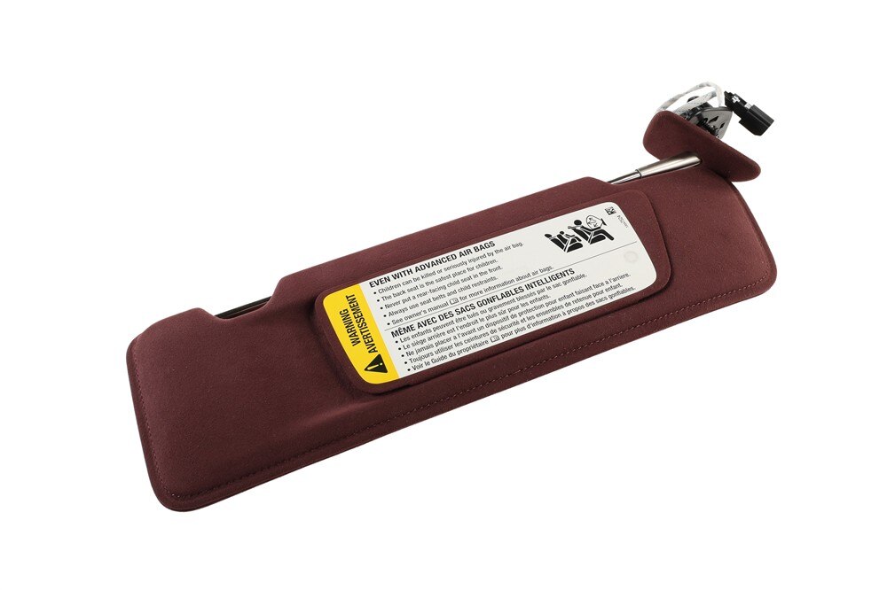 GM Genuine Parts Renaissance Red Passenger Side Sunshade