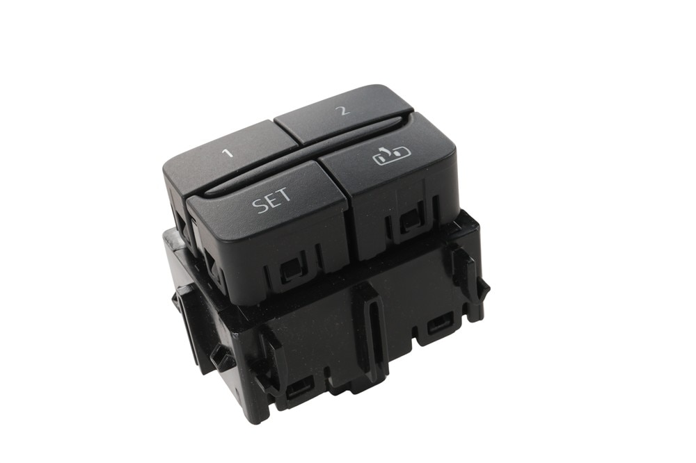 GM Genuine Parts Jet Black Driver Seat Adjuster Memory Switch