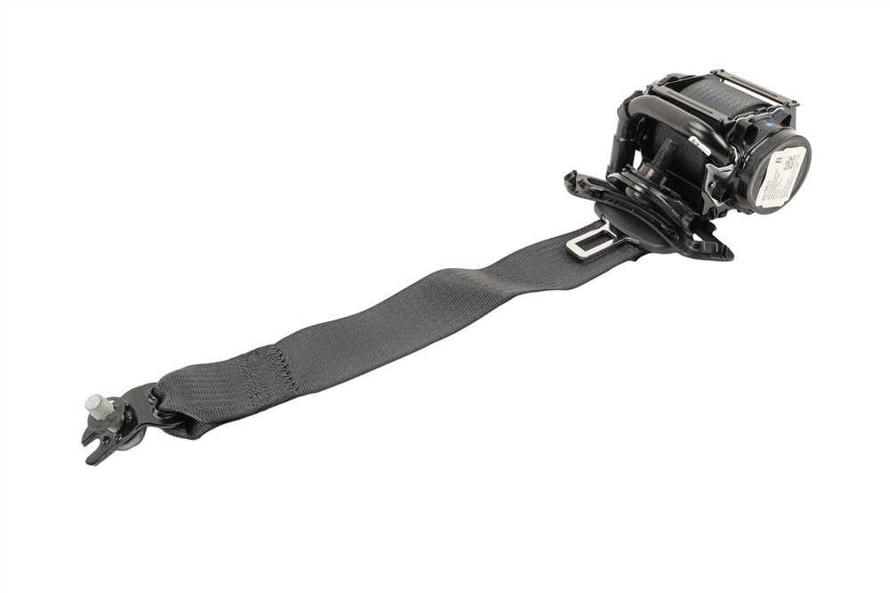 GM Genuine Parts Backen Black Rear Passenger Side Seat Belt Retractor