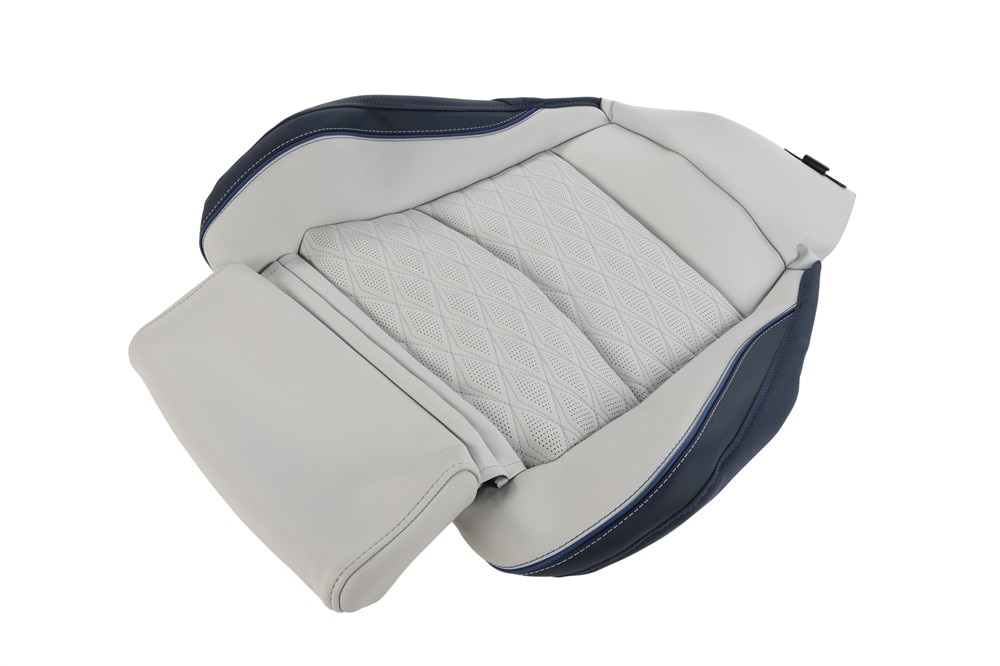 GM Genuine Parts Sky Cool Gray Front Passengers Side Seat Cushion Cover