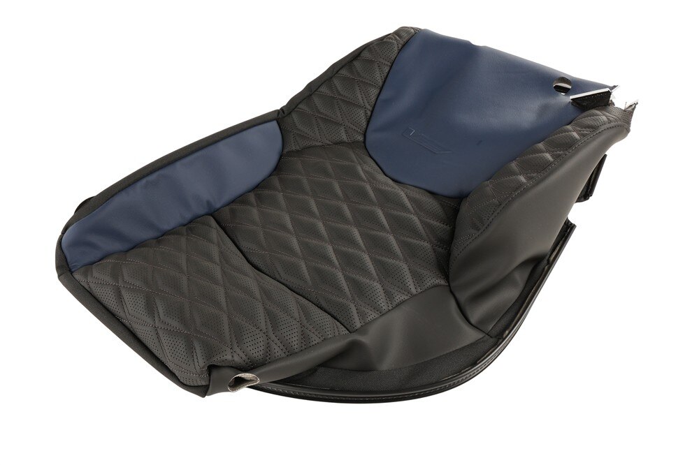GM Genuine Parts Jet Black Rear Drivers Side Seat Back Cover