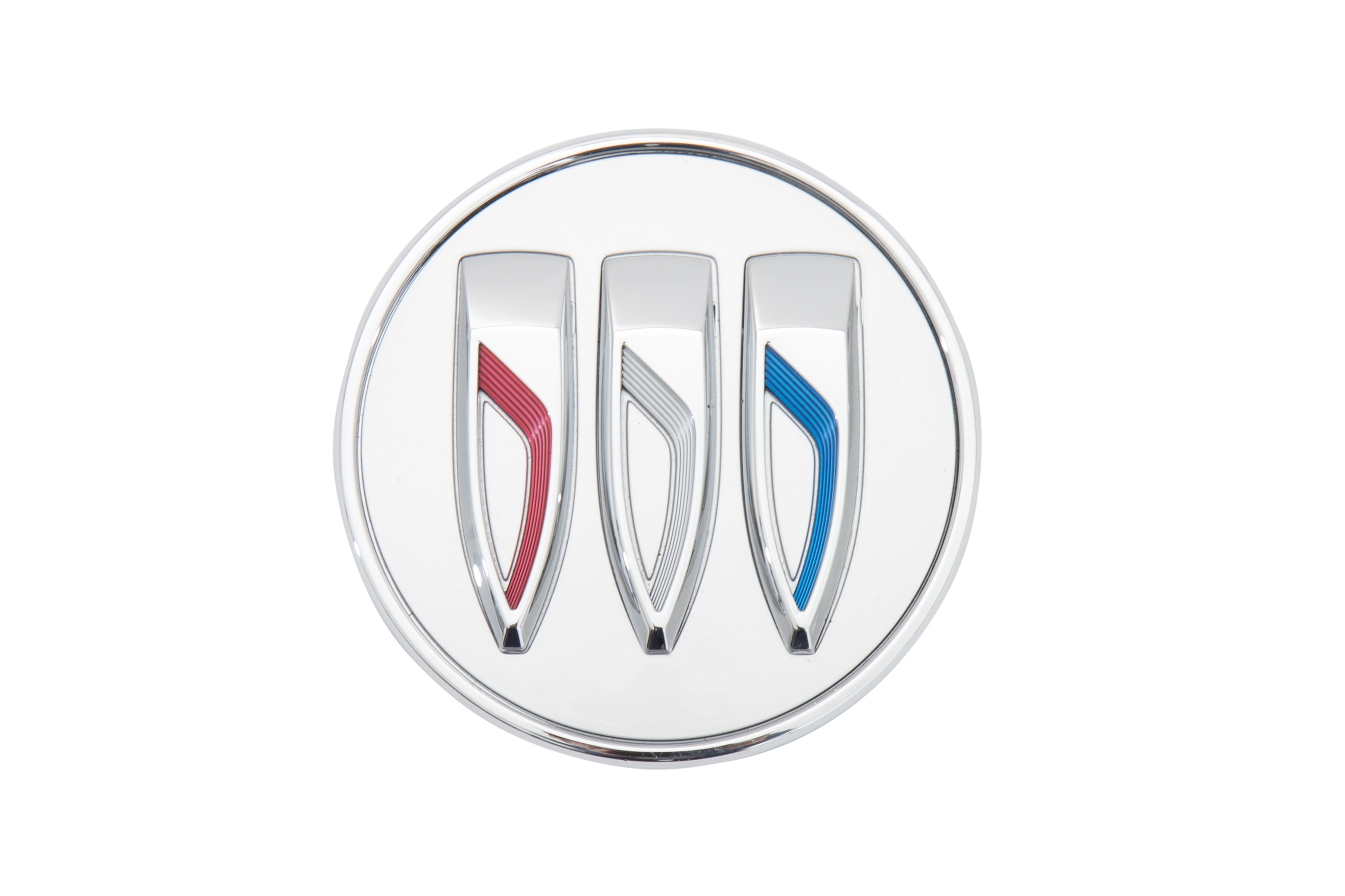 Center Cap in Bright with Buick Tri-Shield Logo