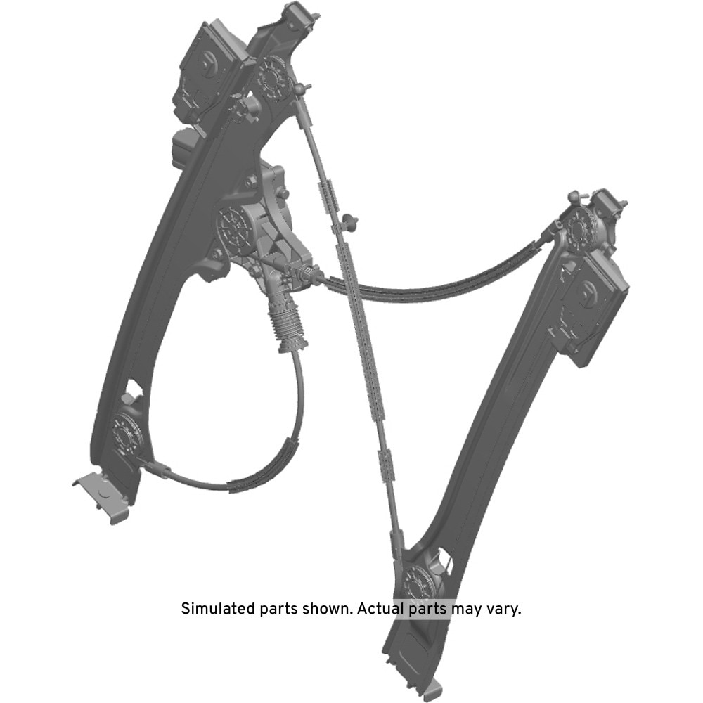 GM Genuine Parts Front Drivers Side Door Window Regulator
