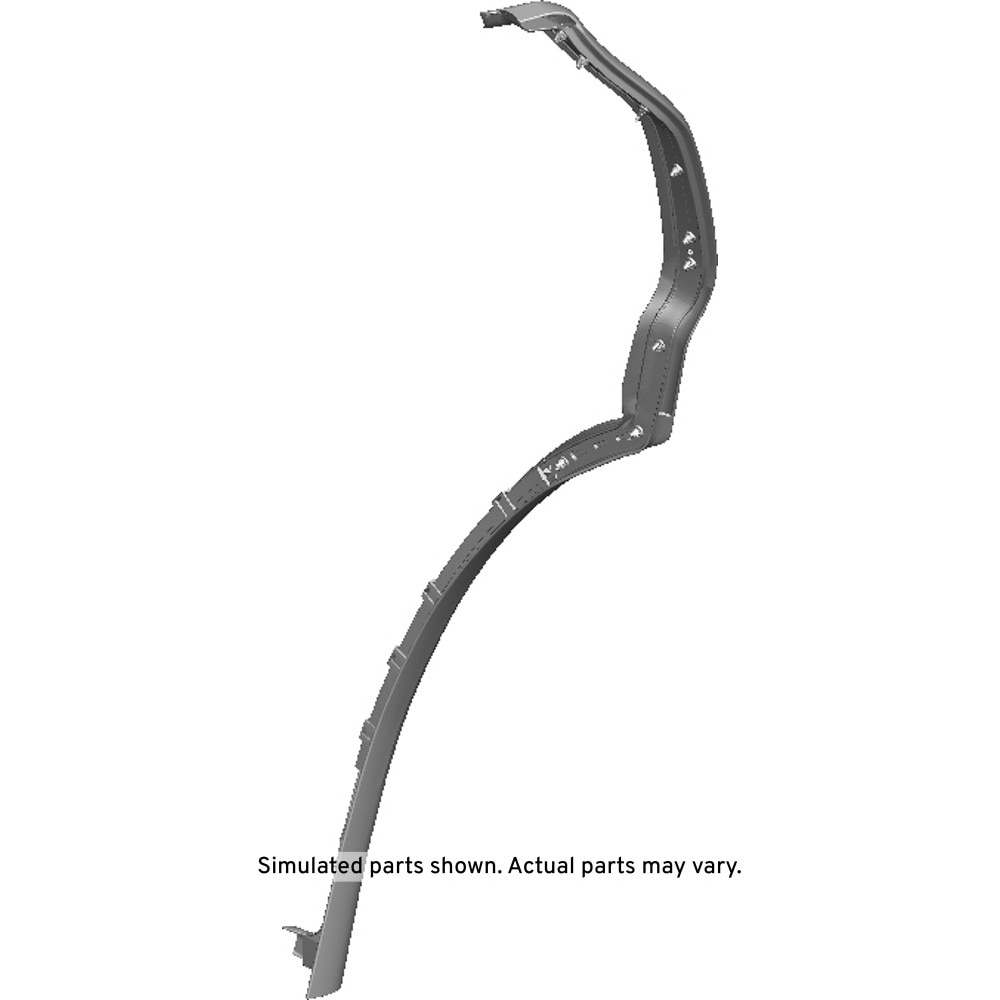 GM Genuine Parts Rear Passenger Side Door Rear Auxiliary Weatherstrip