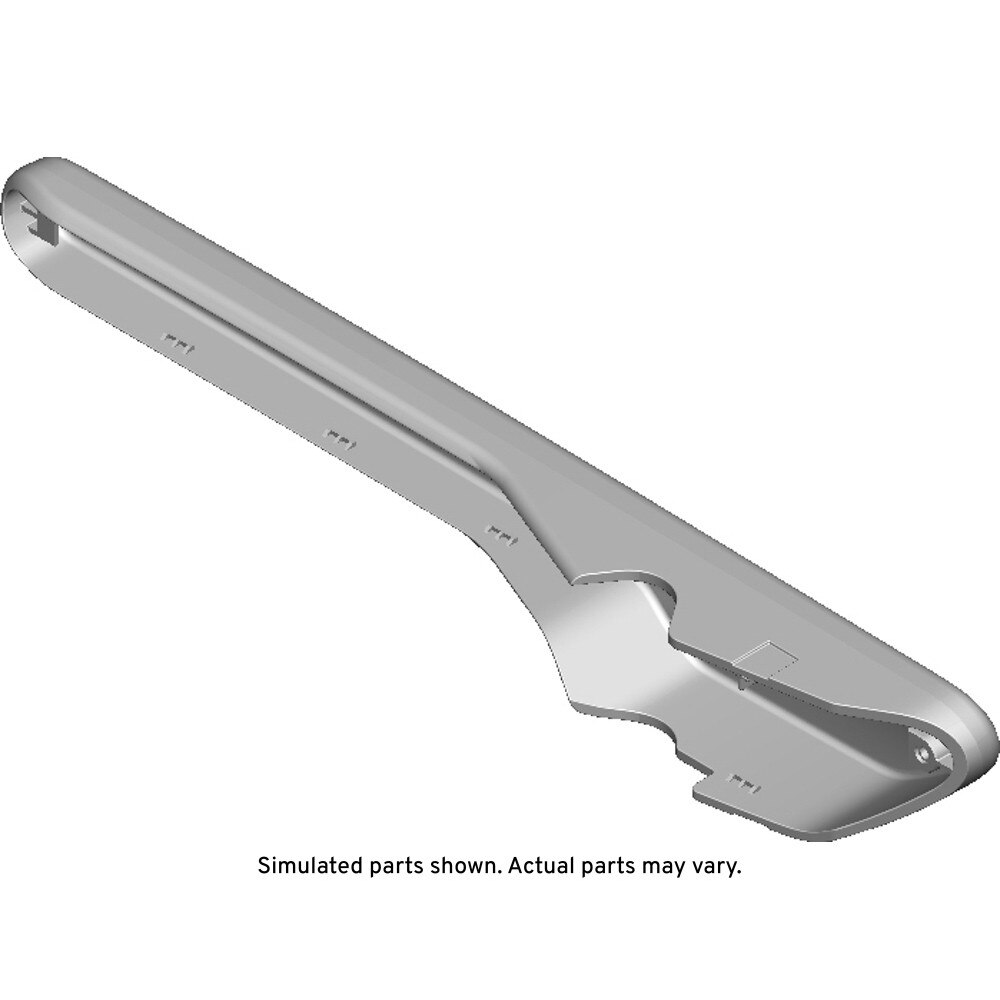 GM Genuine Parts Primed Rear Passenger Side Door Outside Handle Cover