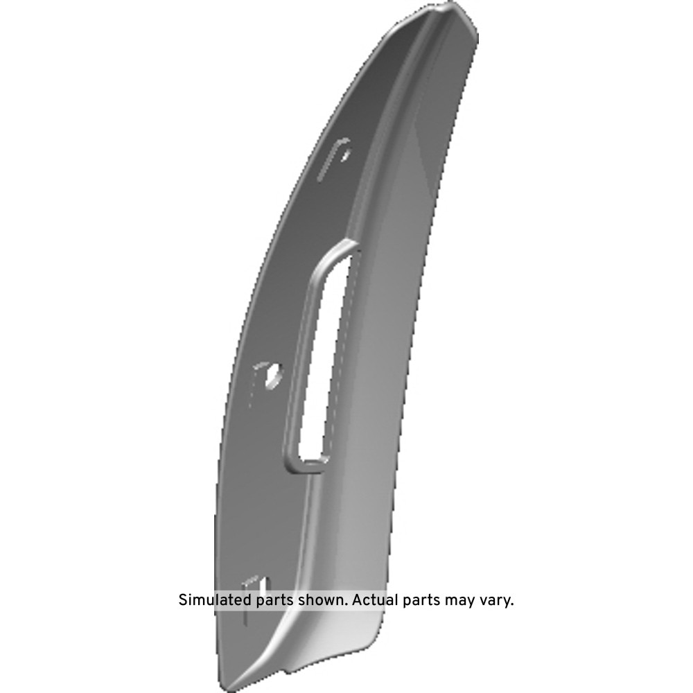 GM Genuine Parts Front Bumper Fascia Passenger Side Outer Air Deflector